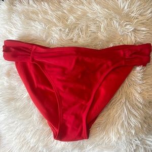 Old Navy Red bikini bottoms Size M